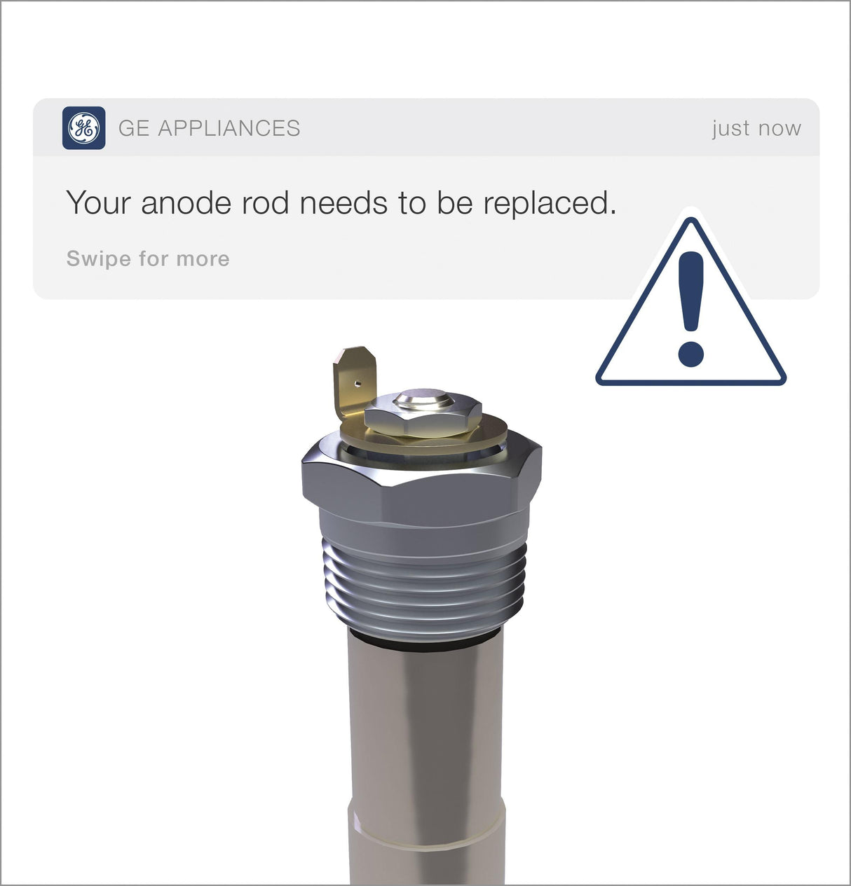 GE® Smart 40 Gallon Short Electric Water Heater