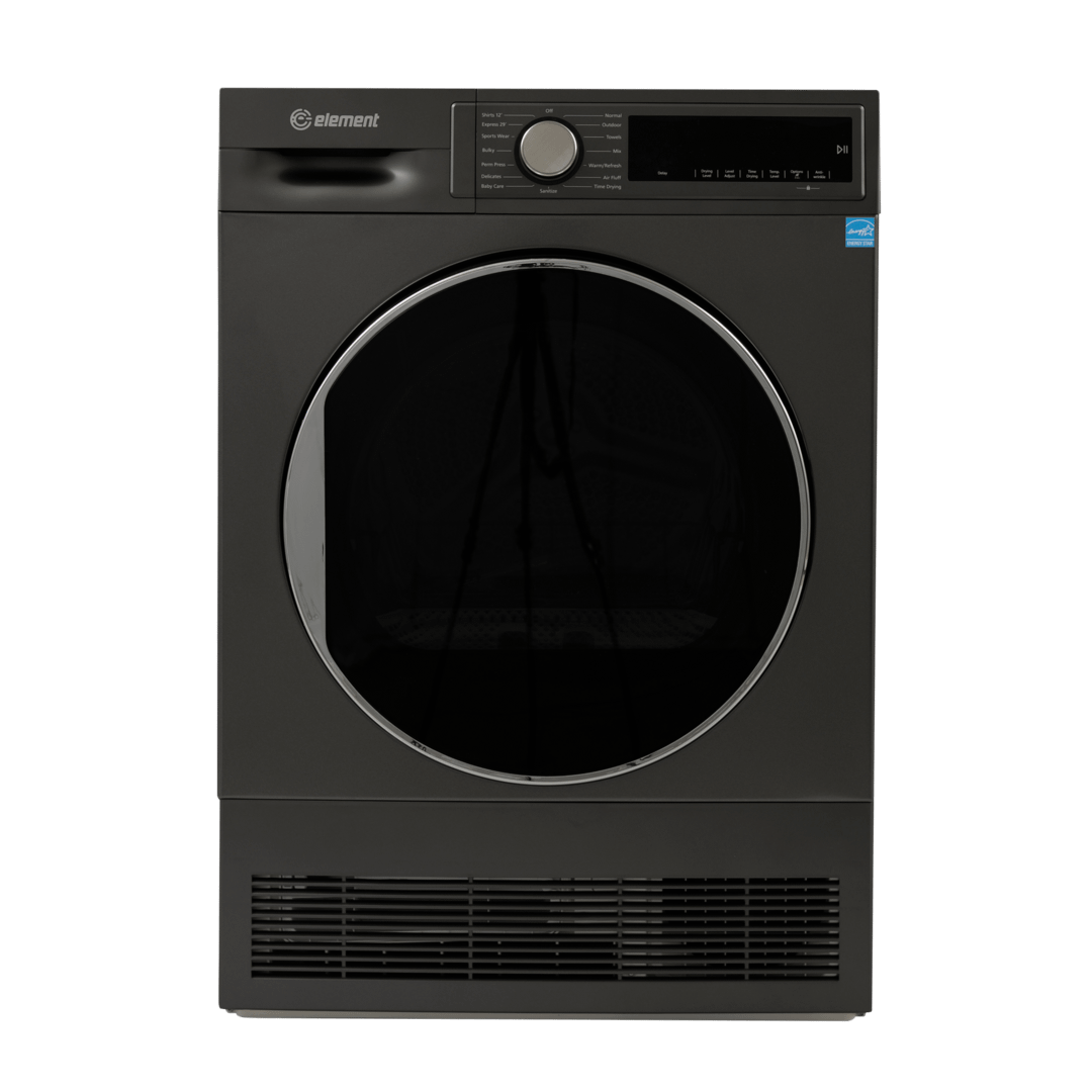 Element 4.0 cu. ft. Front Load Electric Dryer - Gray, ENERGY STAR (ECD4224EGG)