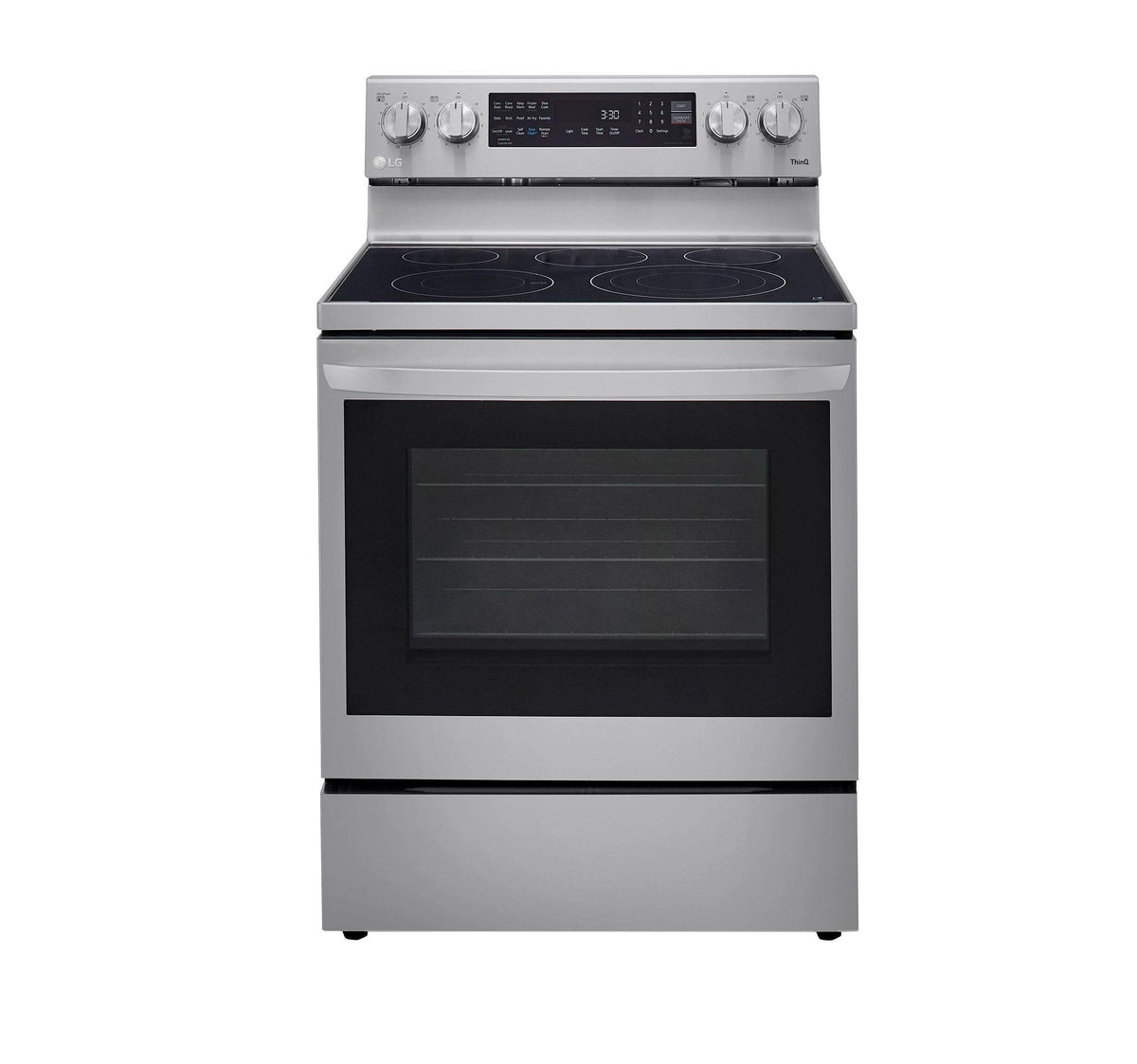 6.3 cu ft. Smart Wi-Fi Enabled True Convection InstaView® Electric Range with Air Fry