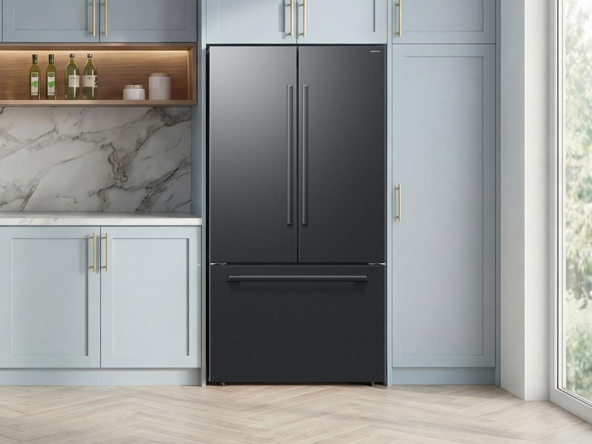 Bespoke AI 3-Door French Door Zero Clearance Fit In-Door Tall Dispenser 30 cu.ft.