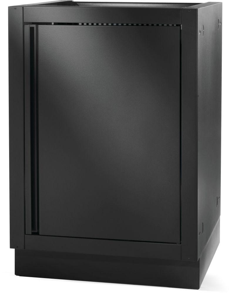 OASIS Propane Tank Cabinet and Integrated Heat Protection Shield, Matte/Matt Black