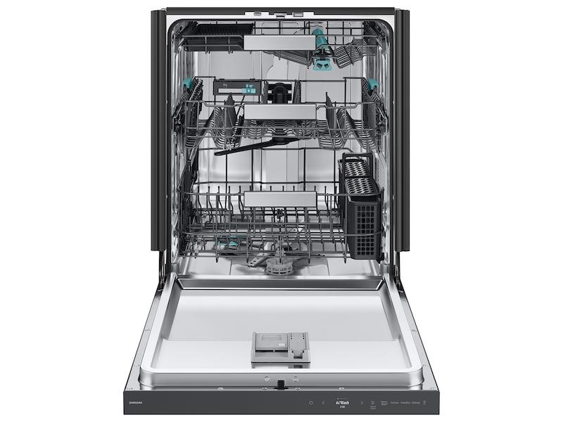 38 dBA Bespoke Smart Dishwasher with 3rd Rack Washing System in Fingerprint Resistant Matte Black Steel