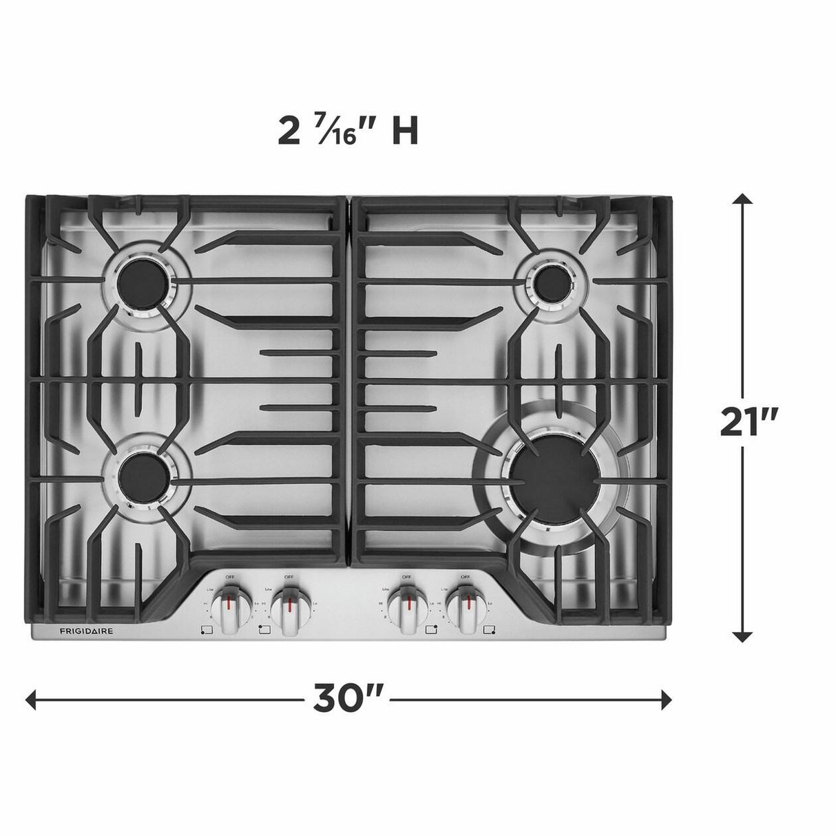 30" Gas Cooktop
