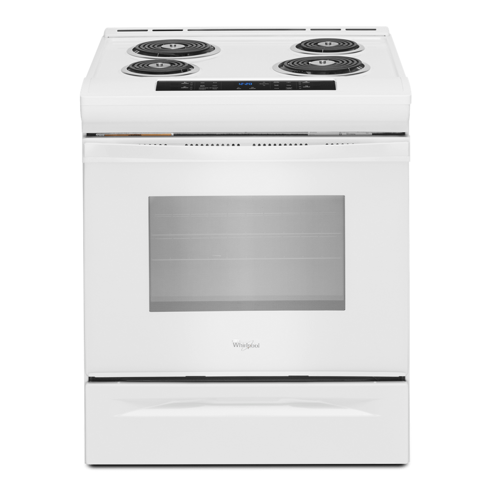 4.8 cu. ft. Guided Electric Front Control Coil Range