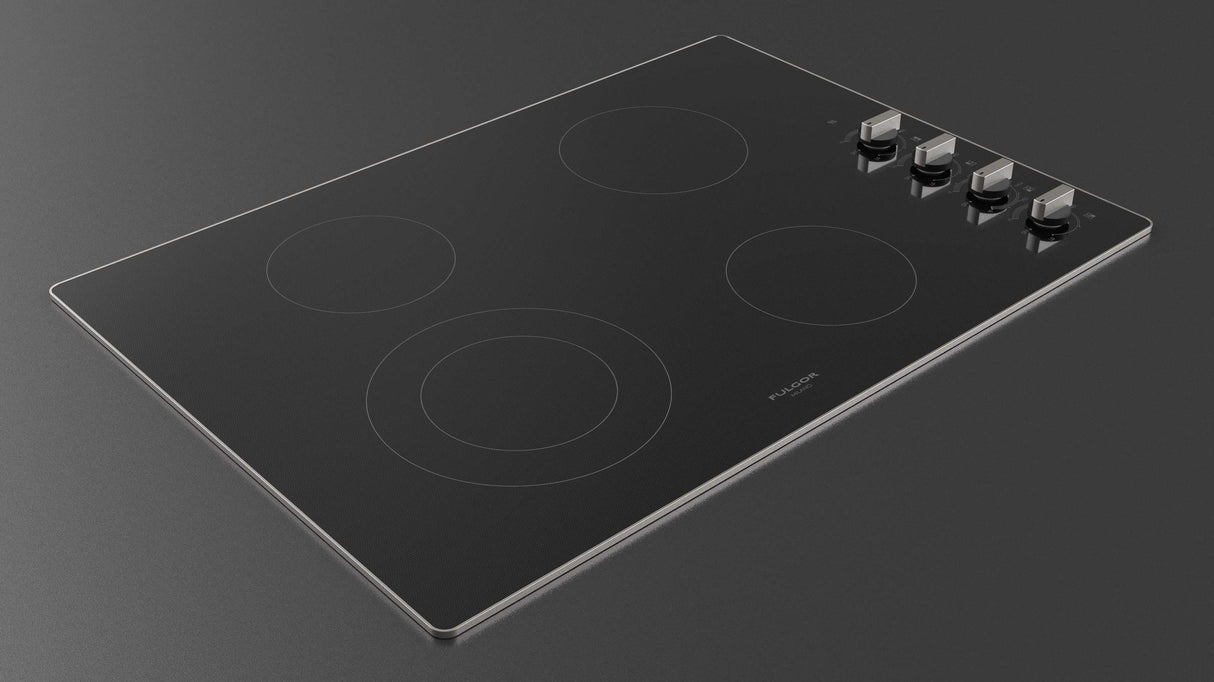 30" RADIANT COOKTOP WITH KNOBS