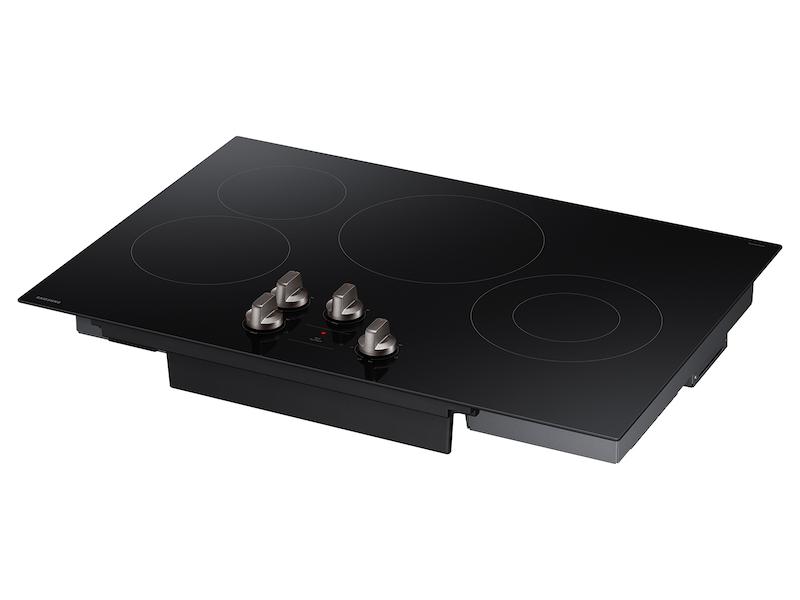 30" Electric ENERGY STAR® Certified Cooktop with 4 Elements in Black