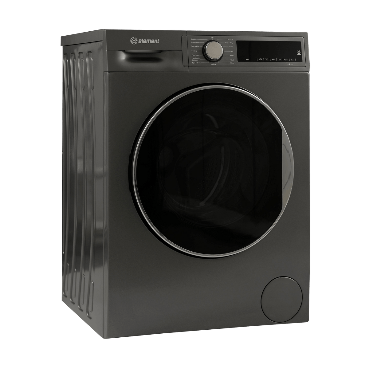 Element 24-inch 2.2 cu. ft. Front Load Washer - Gray, ENERGY STAR (ECW2224EGG)