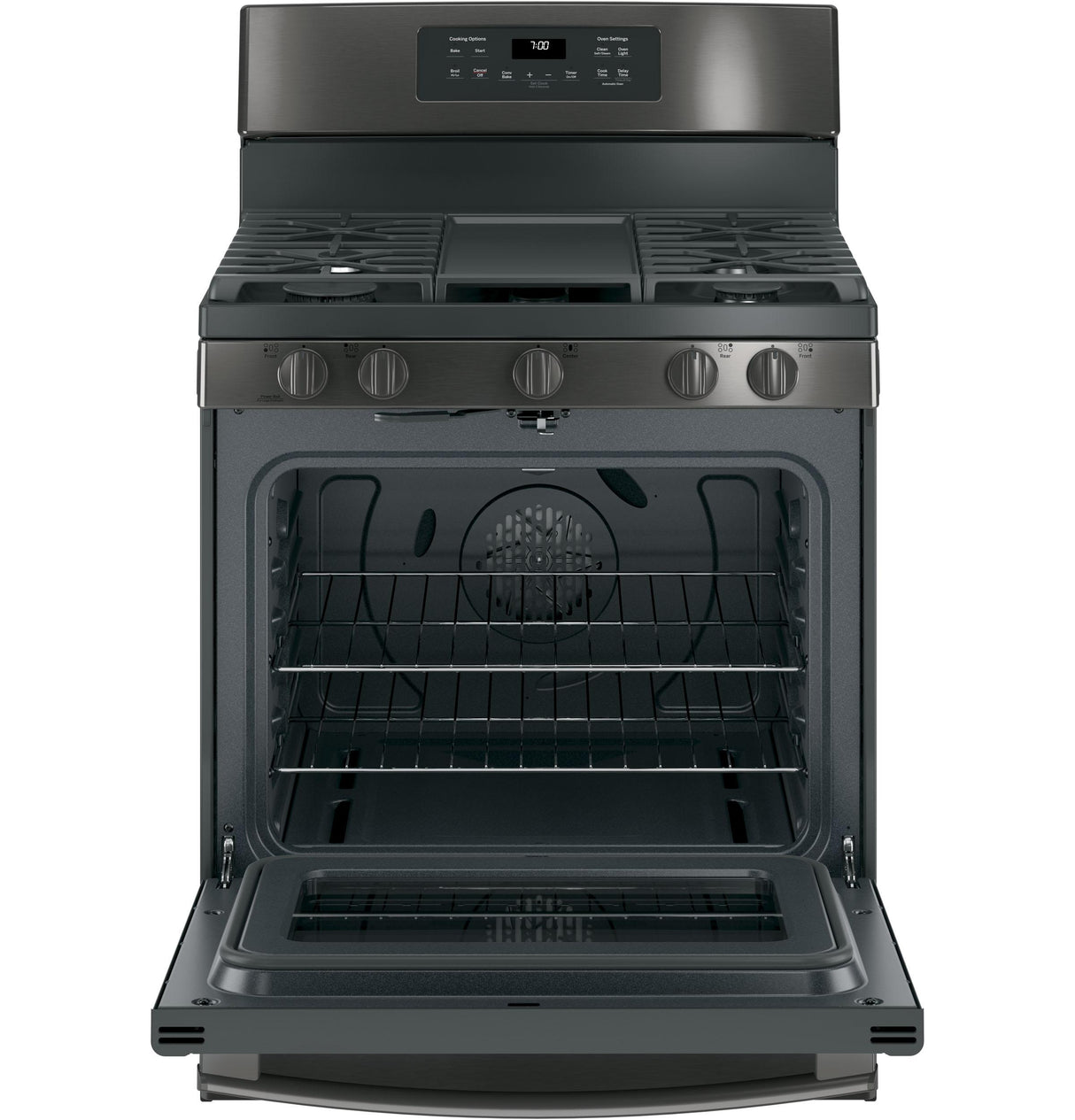 GE® 30" Free-Standing Gas Convection Range