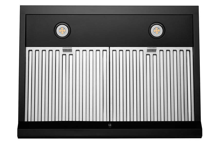 Hauslane Chef 30-in Ducted Matte Black Undercabinet Range Hood