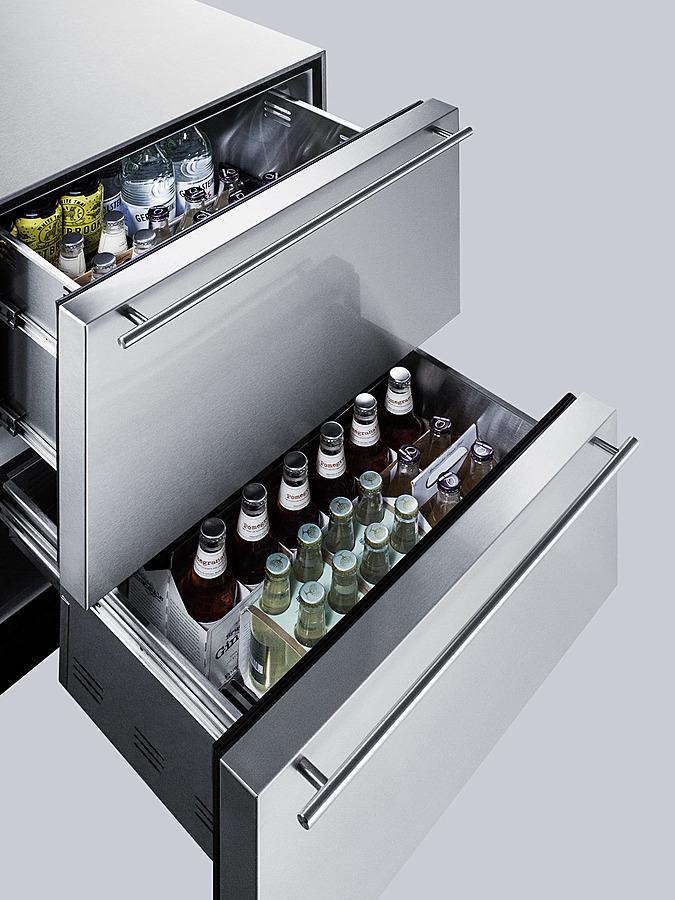 24" Wide 2-drawer All-refrigerator, ADA Compliant