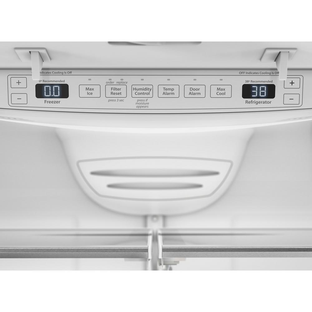 20 cu. ft. 36-Inch Width Counter-Depth French Door Refrigerator with Interior Dispense