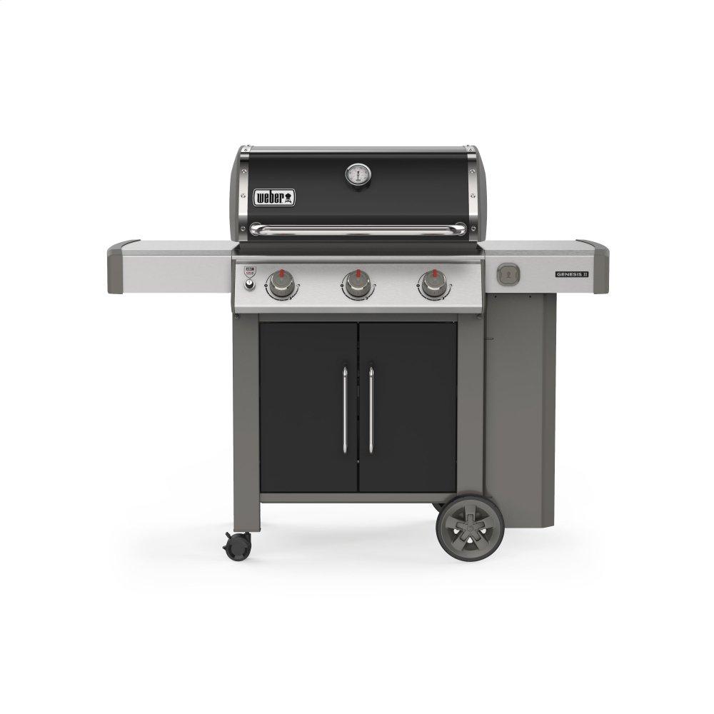 GENESIS II E-315 Gas Grill Black Natural Gas