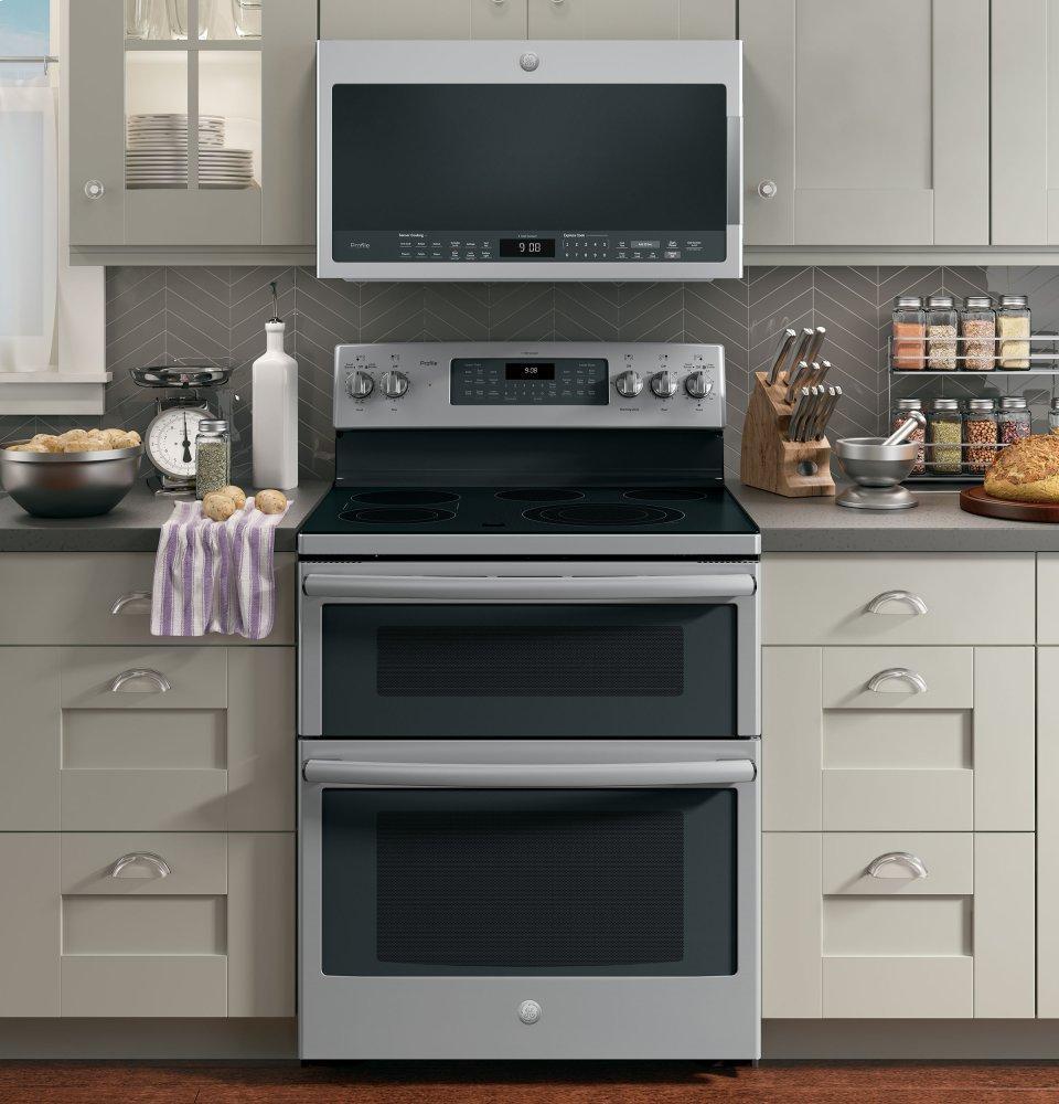 GE Profile™ 30" Free-Standing Double Oven Convection Range
