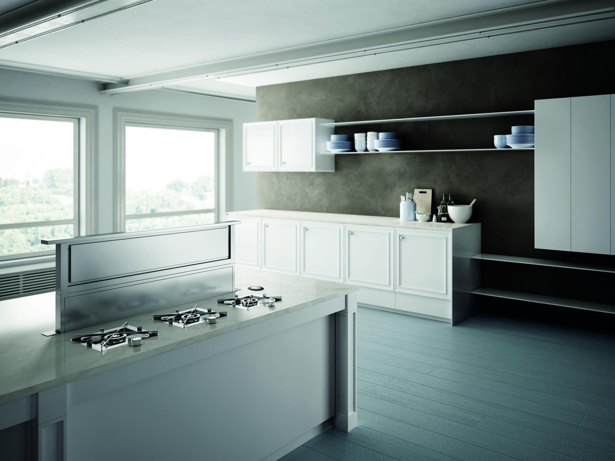 RISE Downdraft Range Hood 36" wide - 600CFM
