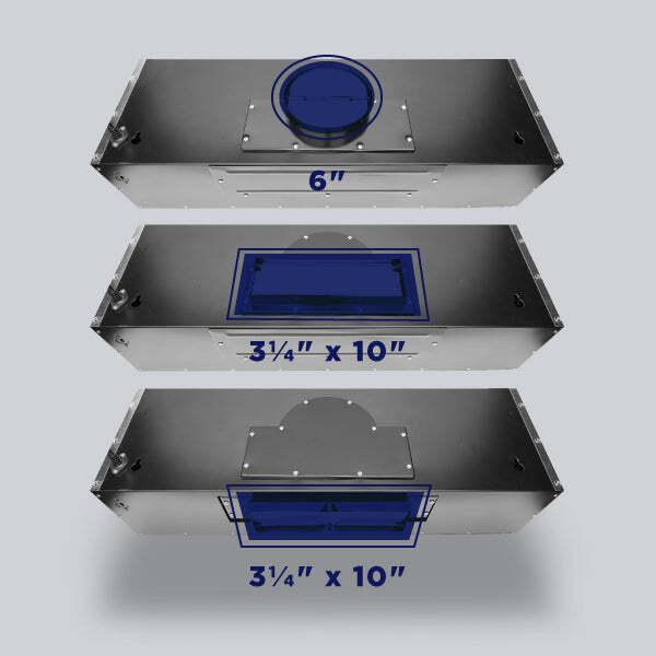 Hauslane Chef 30-in Ducted Stainless Steel Undercabinet Range Hood