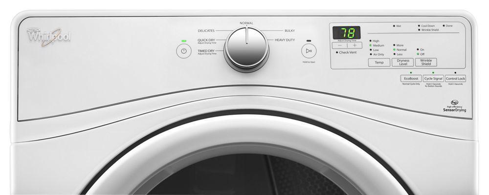 7.4 cu.ft Front Load Long Vent Gas Dryer with Advanced Moisture Sensing