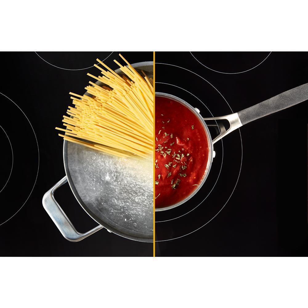 30-inch Electric Smart Range with Air Cooking Technology and Steam Clean