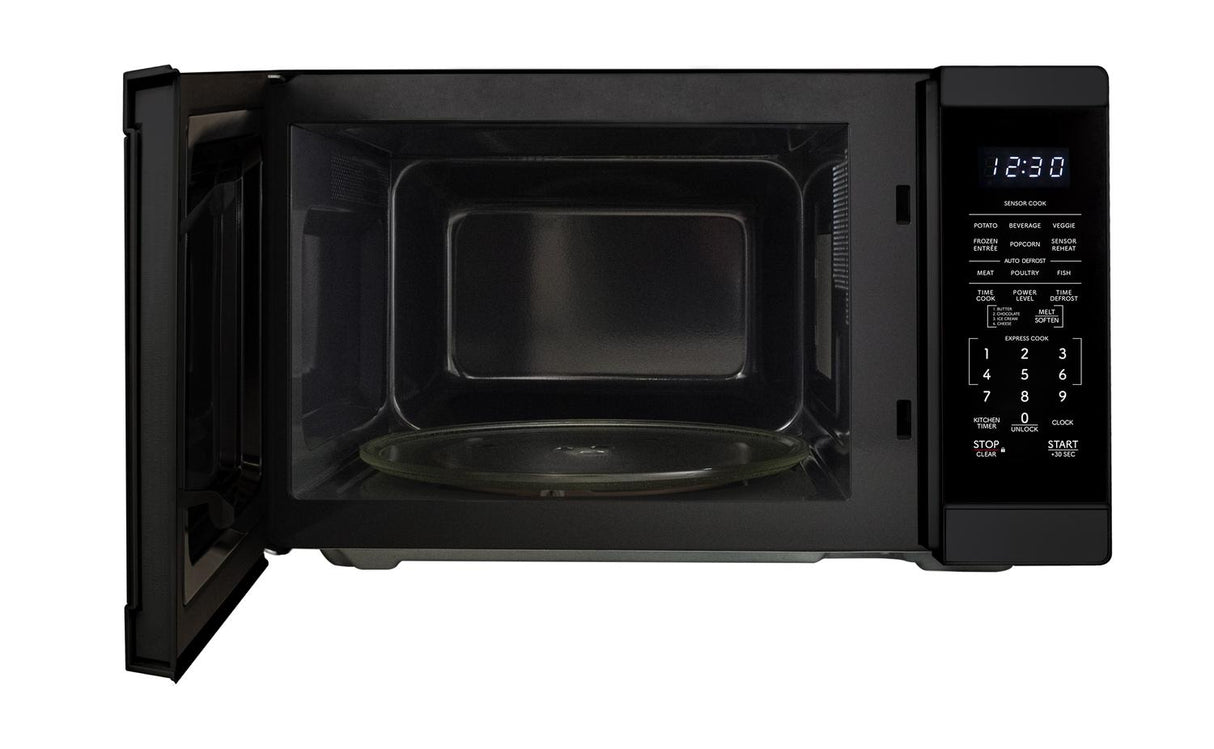 Sharp 1.4 cu. ft. 1100W Black Countertop Microwave Oven