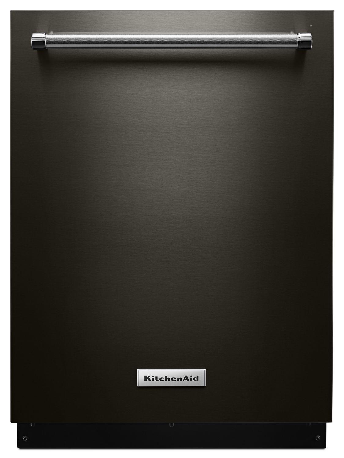 39 DBA Dishwasher with Fan-Enabled ProDry™ System and PrintShield™ Finish Black Stainless Steel with PrintShield™ Finish