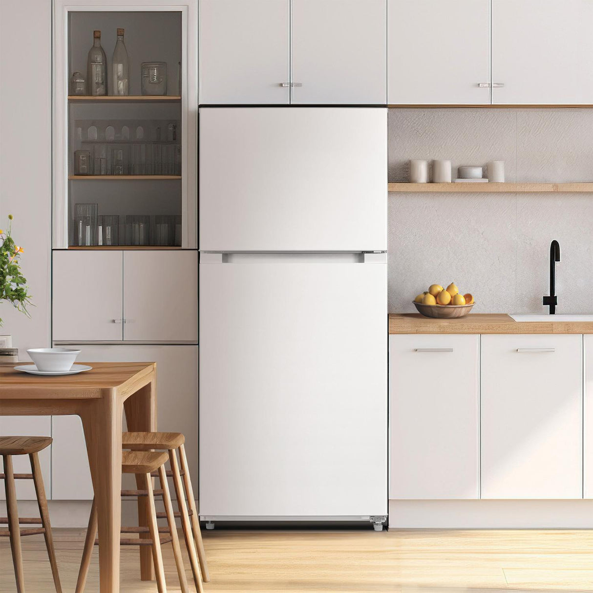 Element Electronics 18.1 cu. ft. Top Freezer Refrigerator - White, ENERGY STAR (ERT18CSEW)