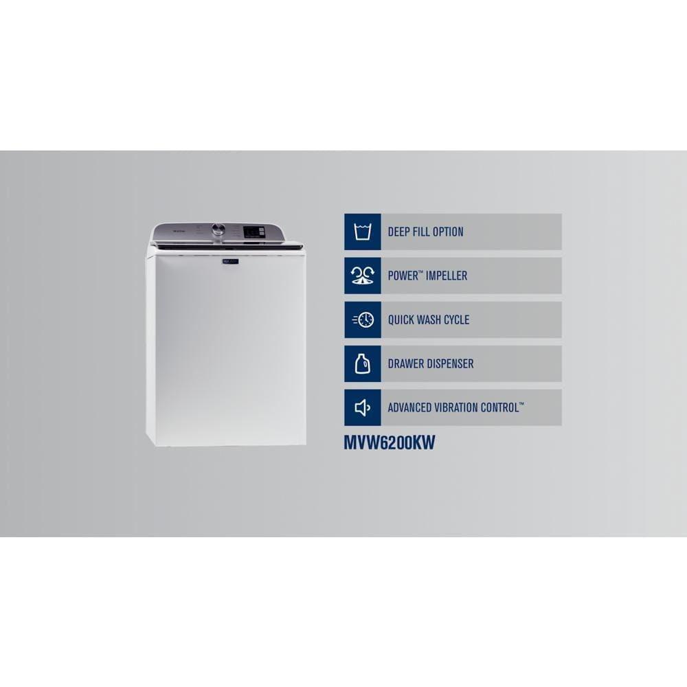 Top Load Washer with Deep Fill - 4.8 cu. ft.