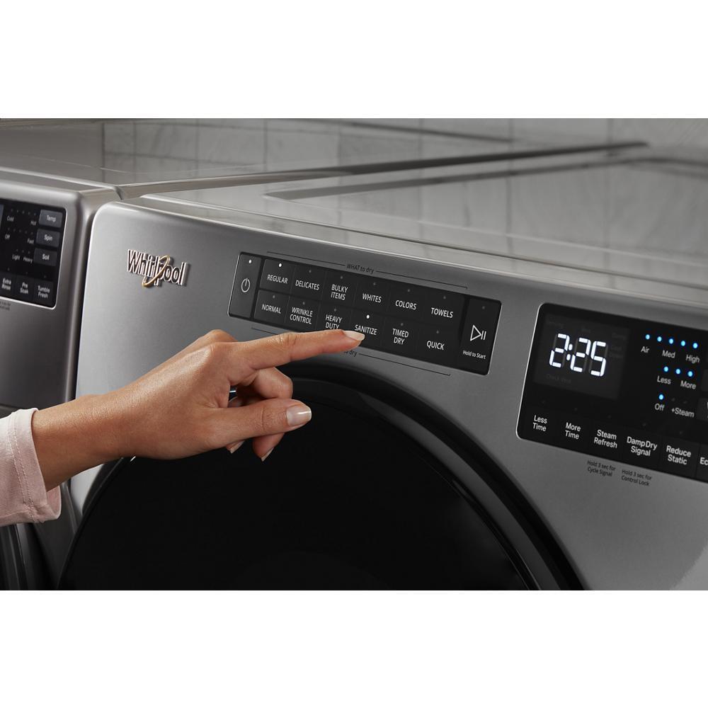 7.4 Cu. Ft. Electric Wrinkle Shield Dryer with Steam