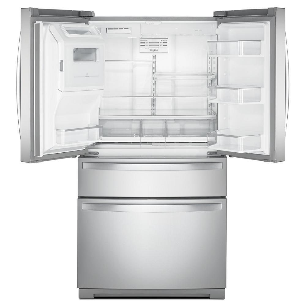 36-inch Wide 4-Door Refrigerator with Exterior Drawer - 26 cu. ft.