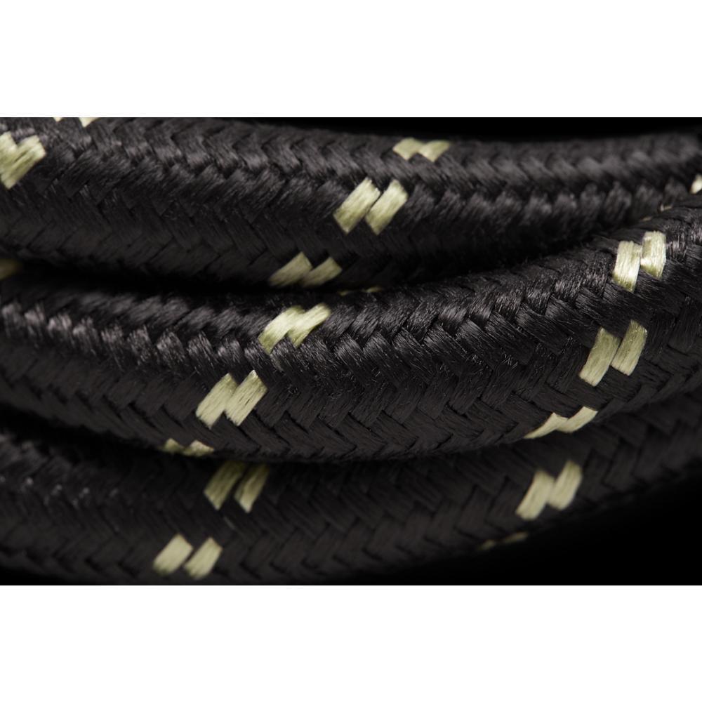 5' Braided washer fill hoses with 2 female connections - 2 pack