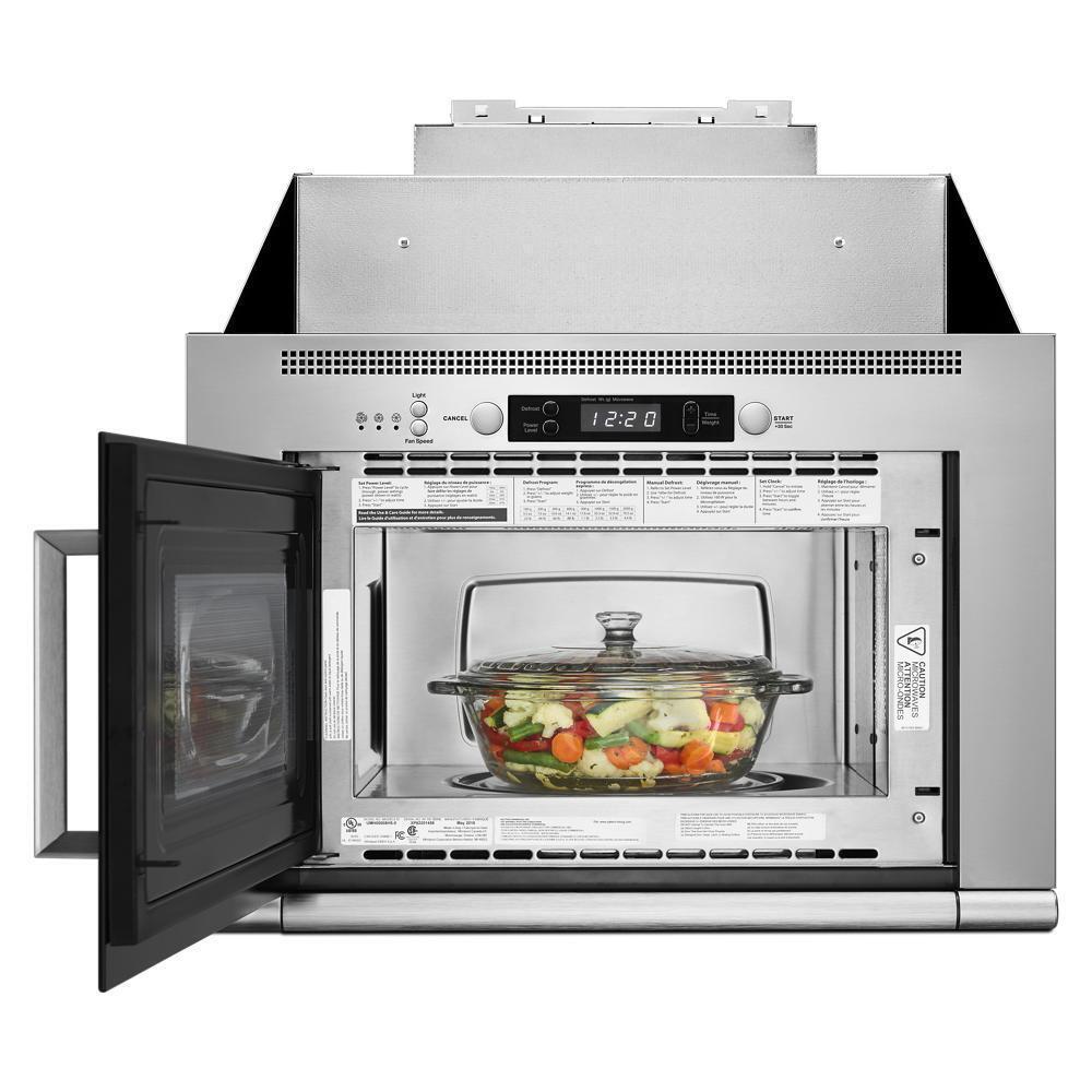 0.8 cu. ft. Space-Saving Microwave Hood Combination