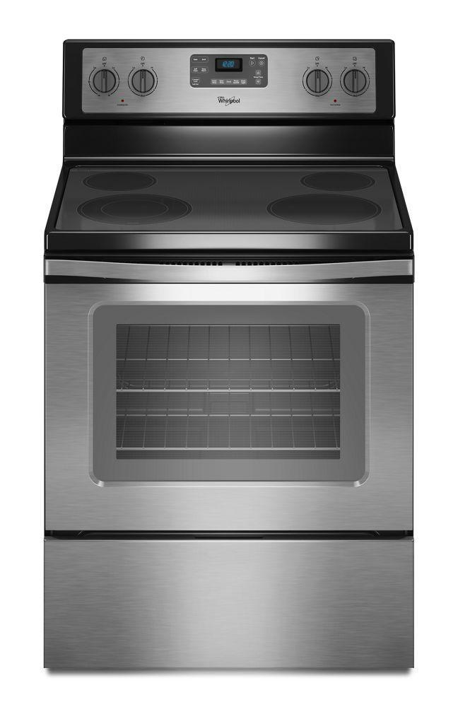 5.3 Cu. Ft. Freestanding Electric Range with Easy Wipe Ceramic Glass Cooktop
