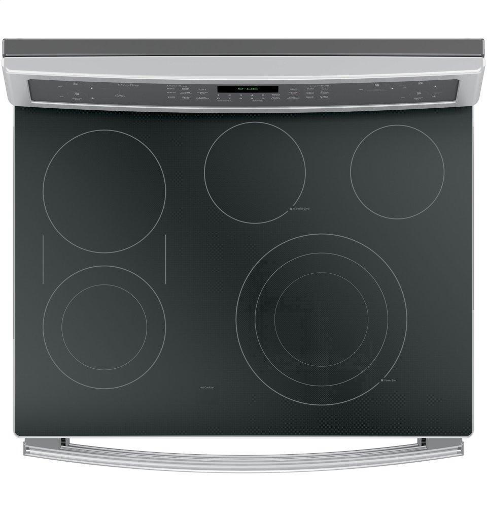 GE Profile™ 30" Free-Standing Electric Double Oven Convection Range