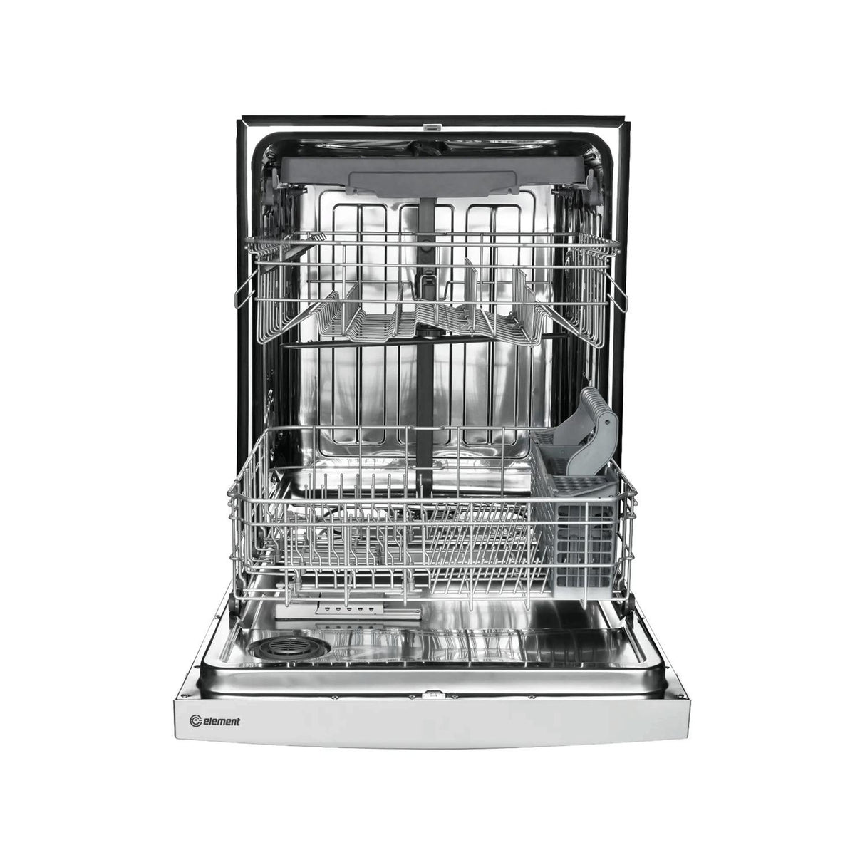 Element Electronics 24" Front Control Built-in Dishwasher - White (ENB6632PEBW)