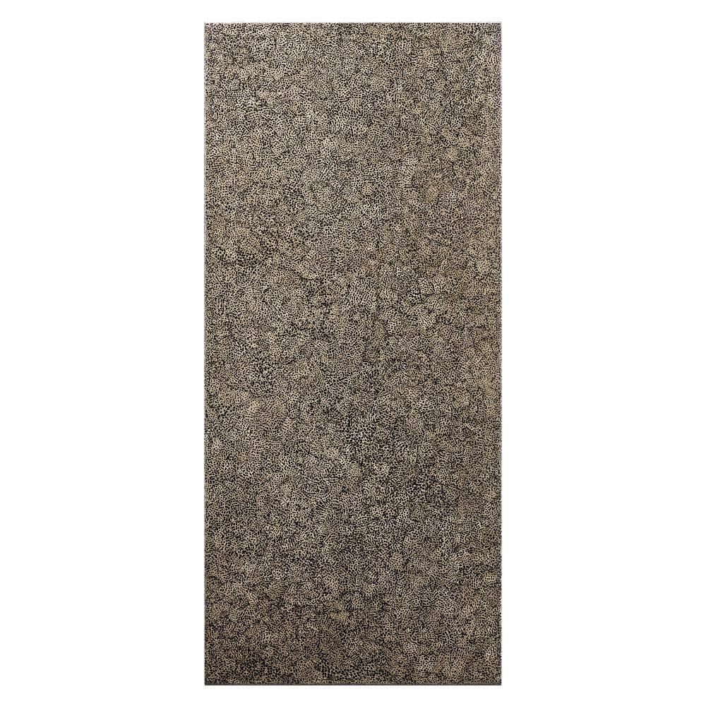 36" Elements Collection Eggshell Snakeskin Black Custom Column Panel