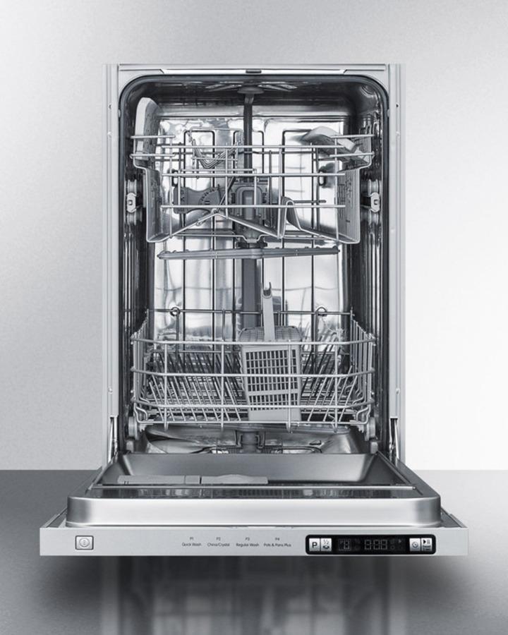 18" Wide Built-in Dishwasher, ADA Compliant