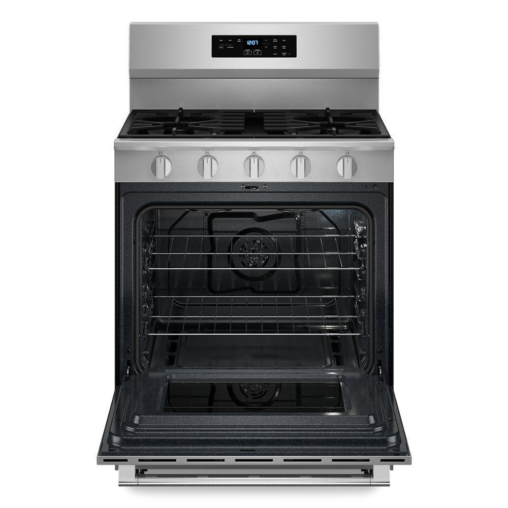 30-Inch Wide Gas Range With No Preheat Air Fry and Air Baking - 5.0 cu. ft.