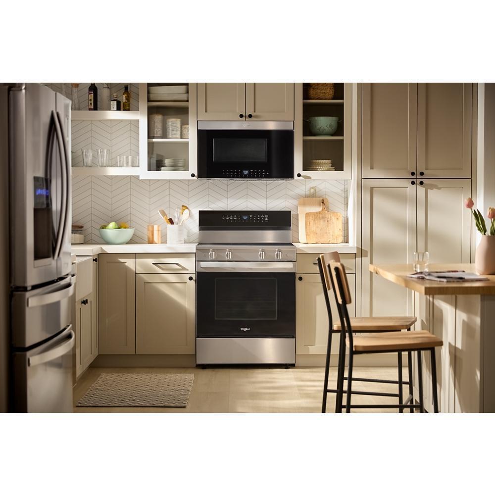 Air Fry Over- the-Range Oven with Flush Built-in Design