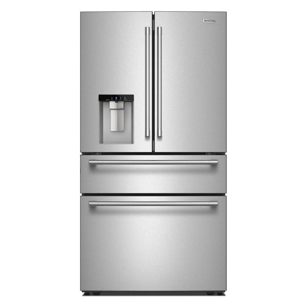 Maytag® 29 Cu. Ft. XL Capacity French Door Bottom Mount Refrigerator with In-Door-Ice® Dispensing System