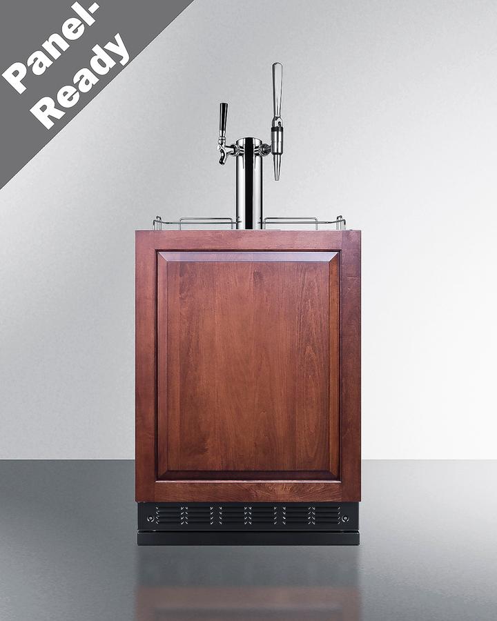 24" Wide Cold Brew/nitro Kegerator (panel Not Included)