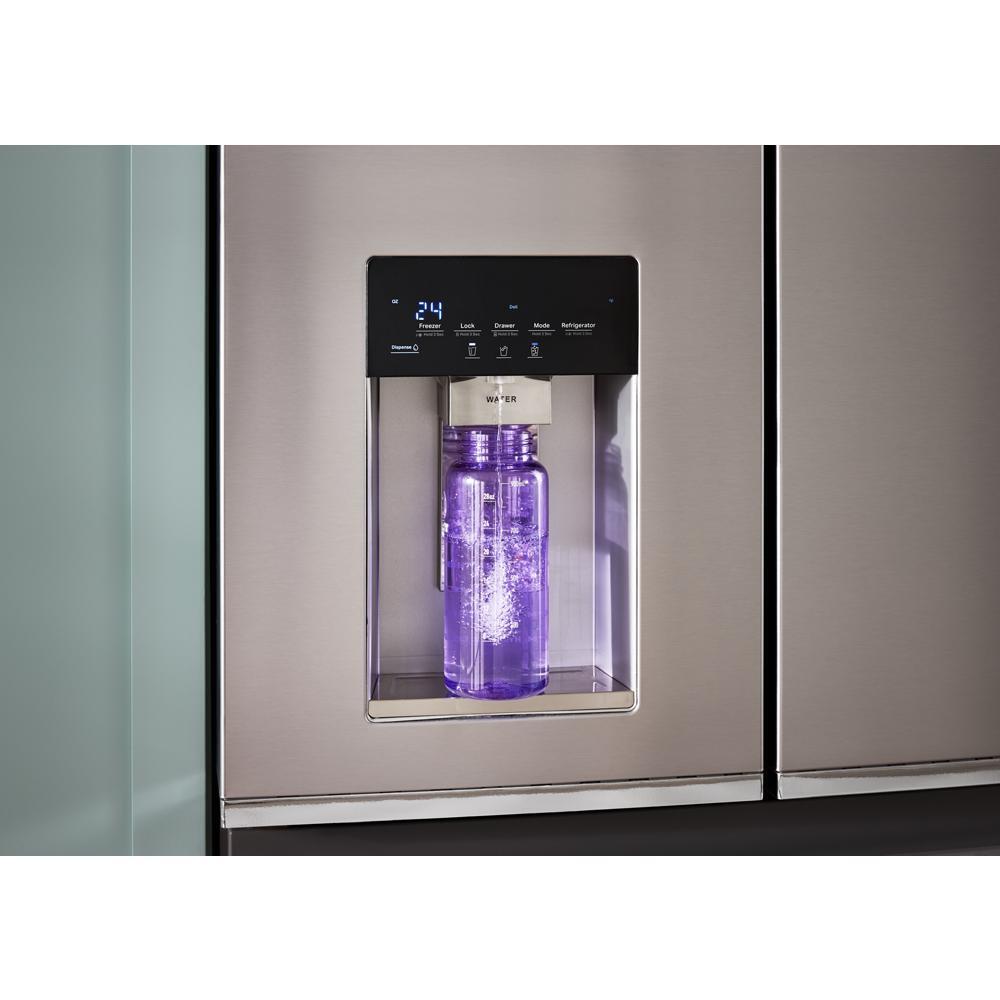 36-inch Wide True Counter Depth 4-Door French Door Refrigerator - 22 cu. ft.