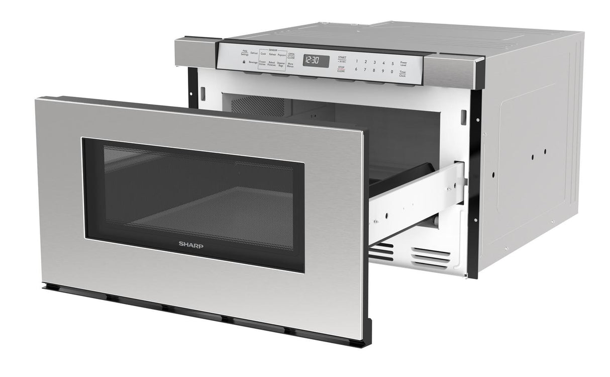 Sharp 24 in. 1.2 cu. ft. Built-In Microwave Drawer™ Oven in Stainless Steel