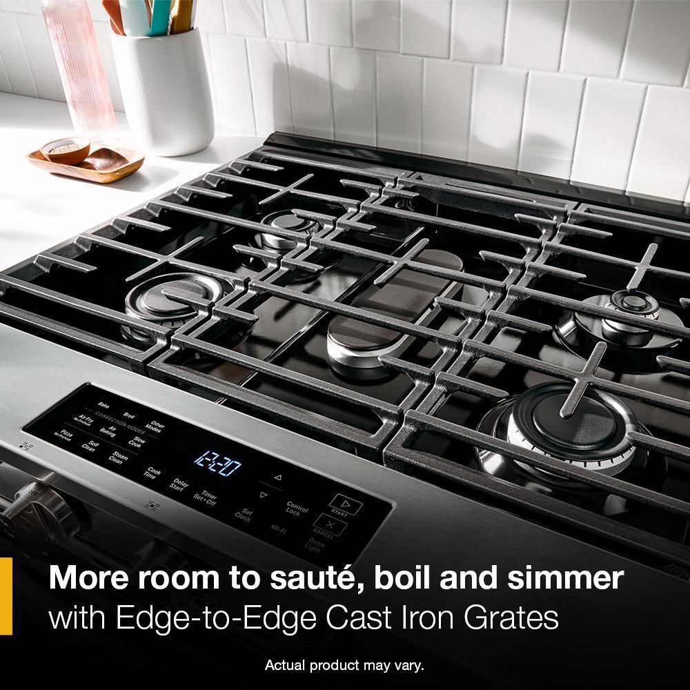 30-inch Gas Range with No Preheat and Slow Cook Modes