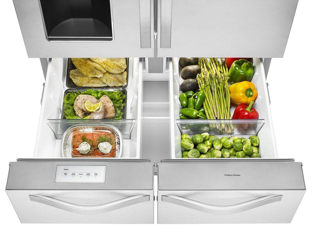 26 cu. ft. Double Drawer Refrigerator with Dual Icemakers