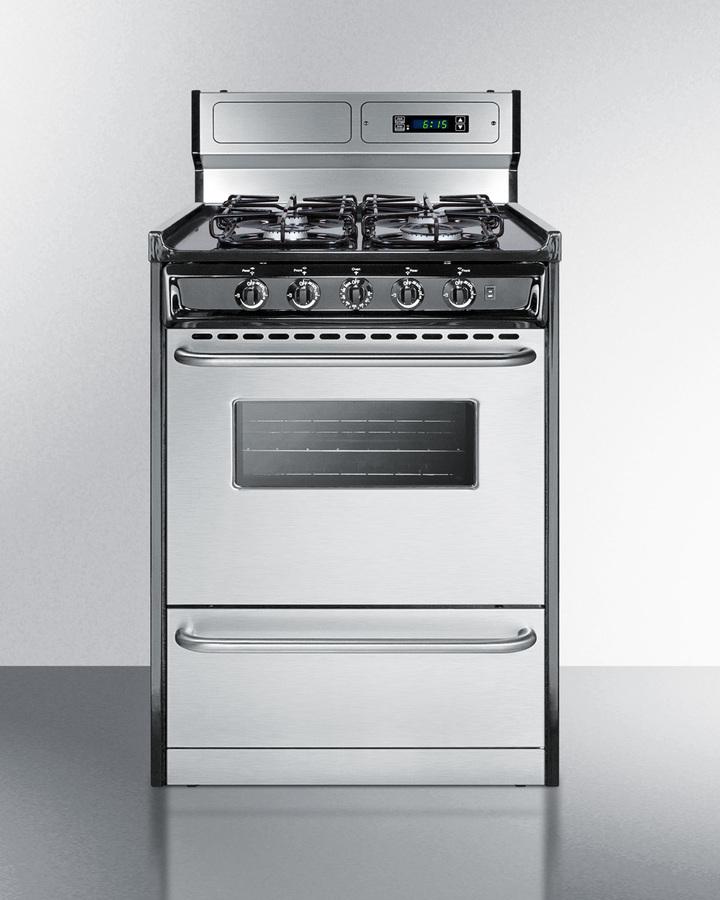 24" Wide Gas Range