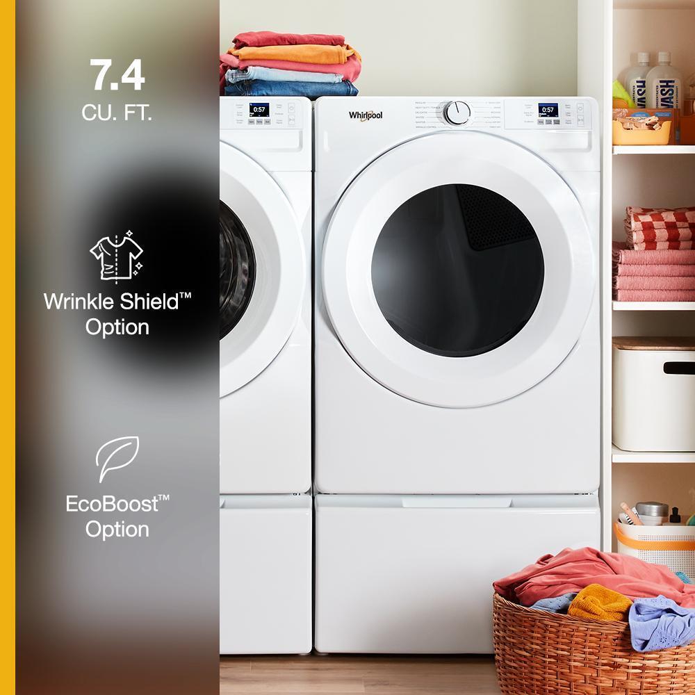 7.4 cu. ft. ENERGY STAR® Certified Front Load Gas Dryer with Wrinkle Shield™ Option