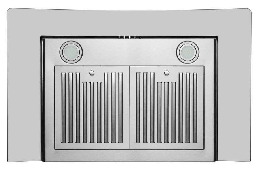 Hauslane Chef 30-in Convertible Stainless Steel Wall-Mounted Range Hood