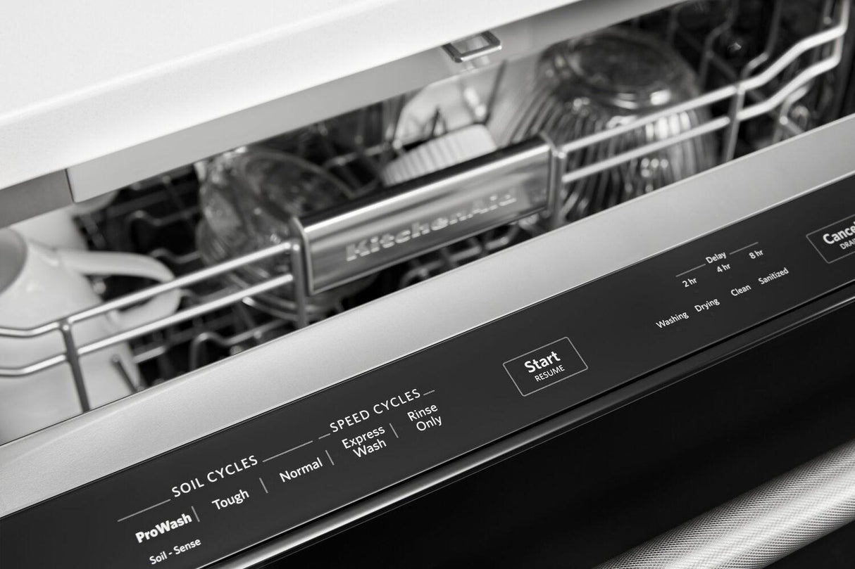 46 DBA Dishwasher with Third Level Rack - Black