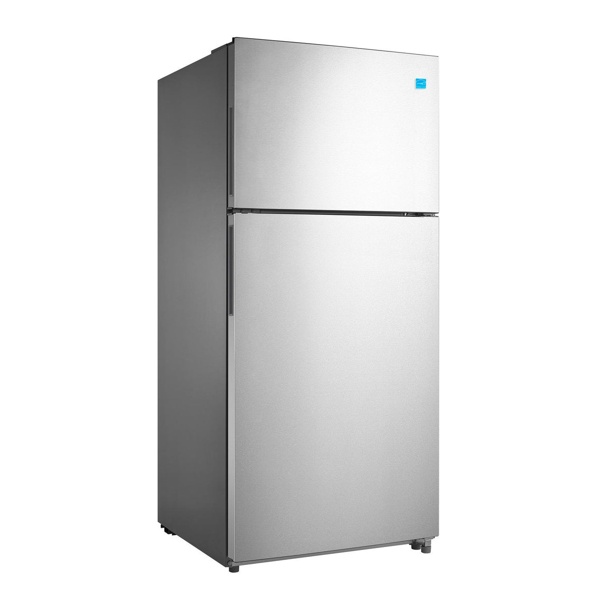 Element Electronics 18.0 cu. ft. Top Freezer Refrigerator - Stainless Steel, ENERGY STAR (ERT18CSCS)