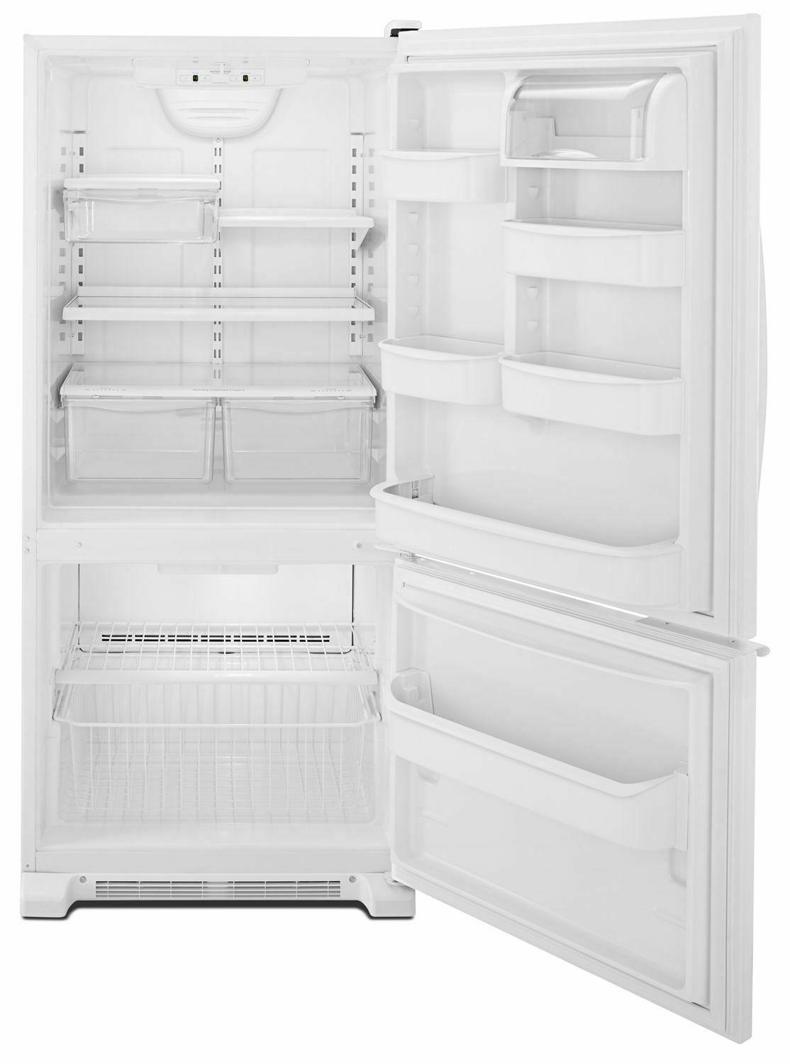 30-inches wide Bottom-Freezer Refrigerator with Accu-Chill™ System - 18.7 cu. ft. - White