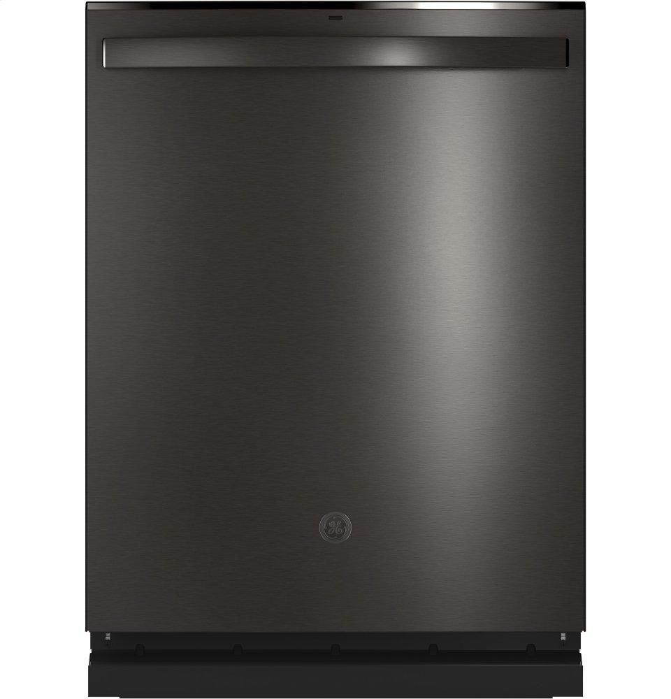 GE® Top Control with Stainless Steel Interior Dishwasher with Sanitize Cycle & Dry Boost with Fan Assist