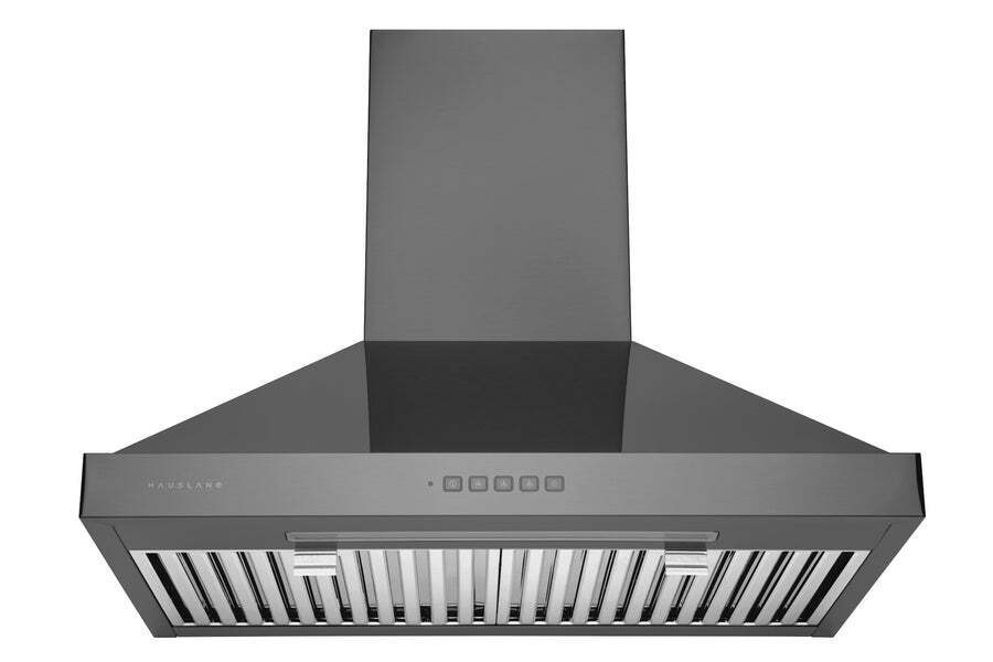 Hauslane Chef 30-in Convertible Black Stainless Steel Wall-Mounted Range Hood